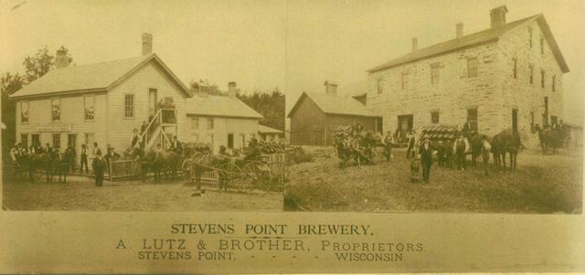 A Stevens Point Brewery postcard from the early 1900's.